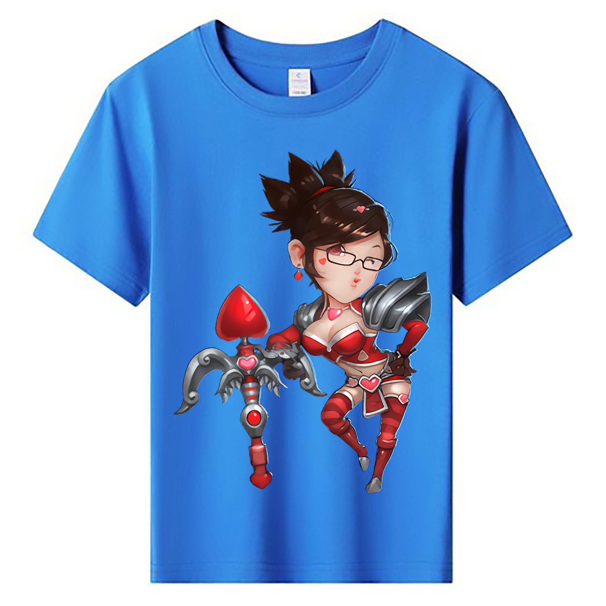 （画像用） リーグ・オブ・レジェンド League of Legends LOL 綿100％キッズTシャツ（フロントプリント）